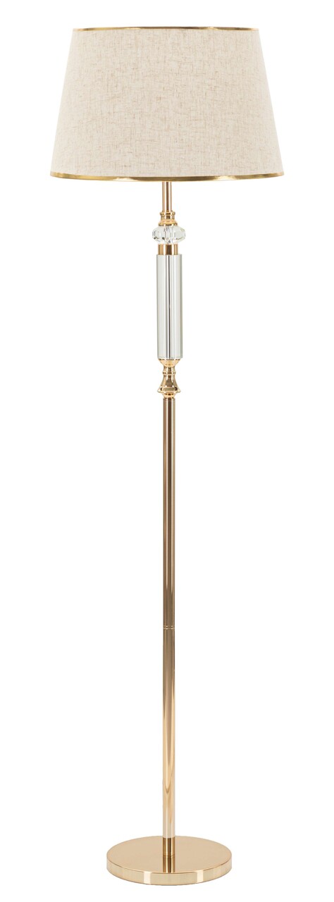 Lampadar Praga, Mauro Ferretti, 1 x E27, 40W, 45x165 cm, fier/sticla, auriu - imagine 7